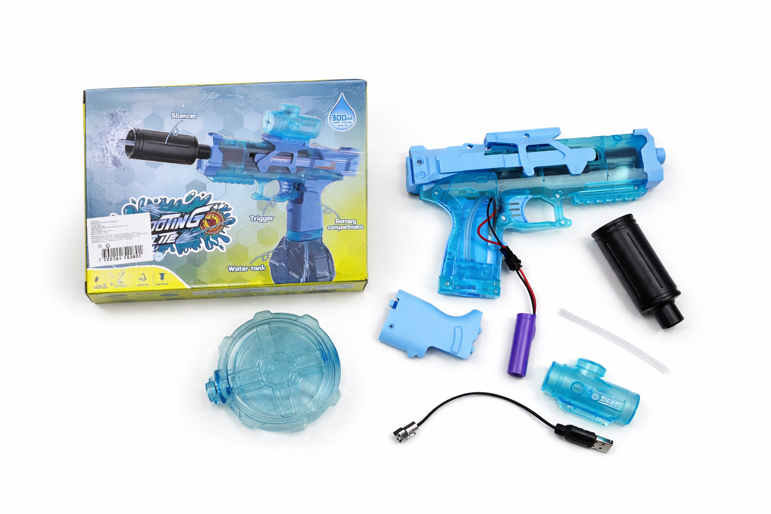 Pistola Eléctrica de Agua “Jugar Juntos”