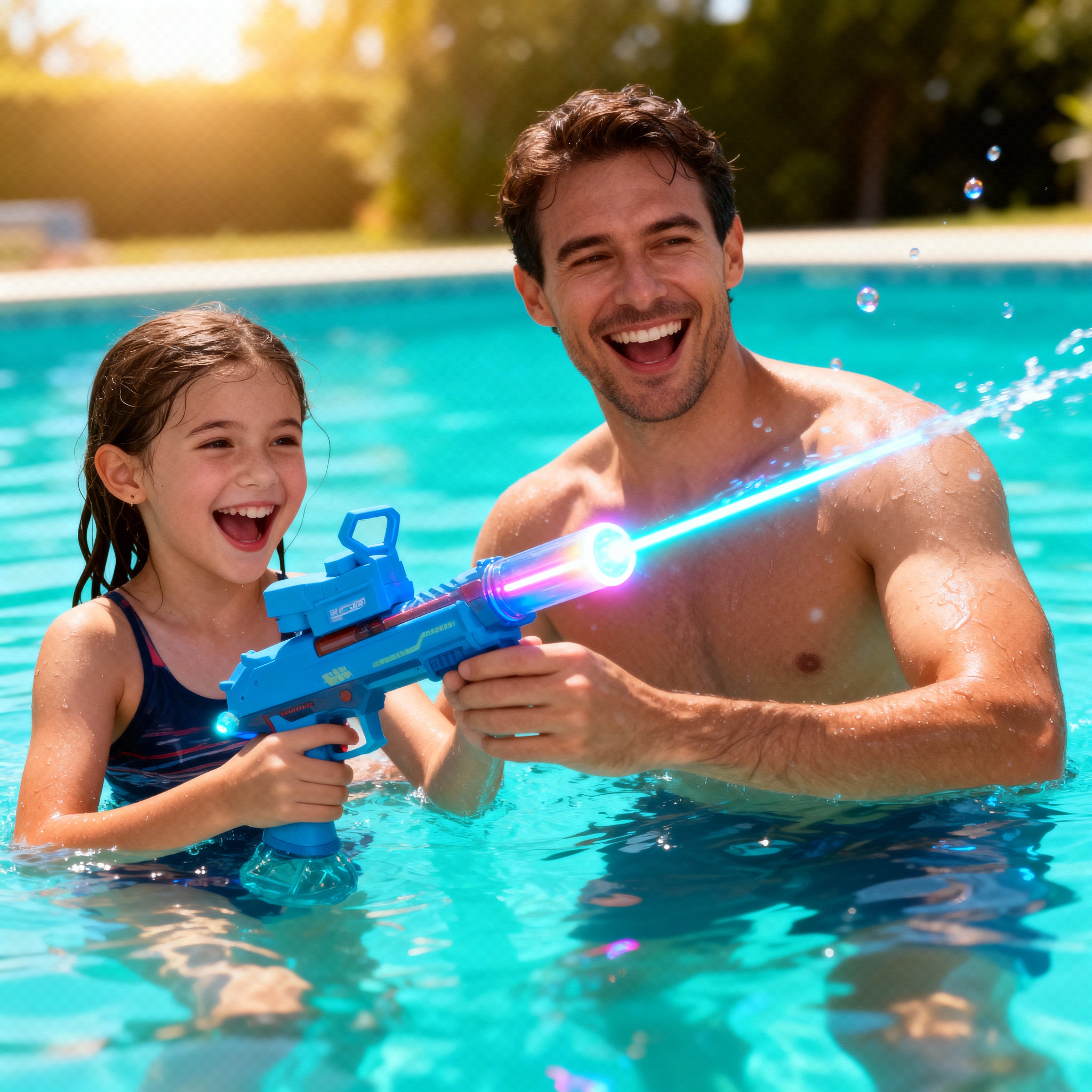 Pistola Eléctrica de Agua “Jugar Juntos”