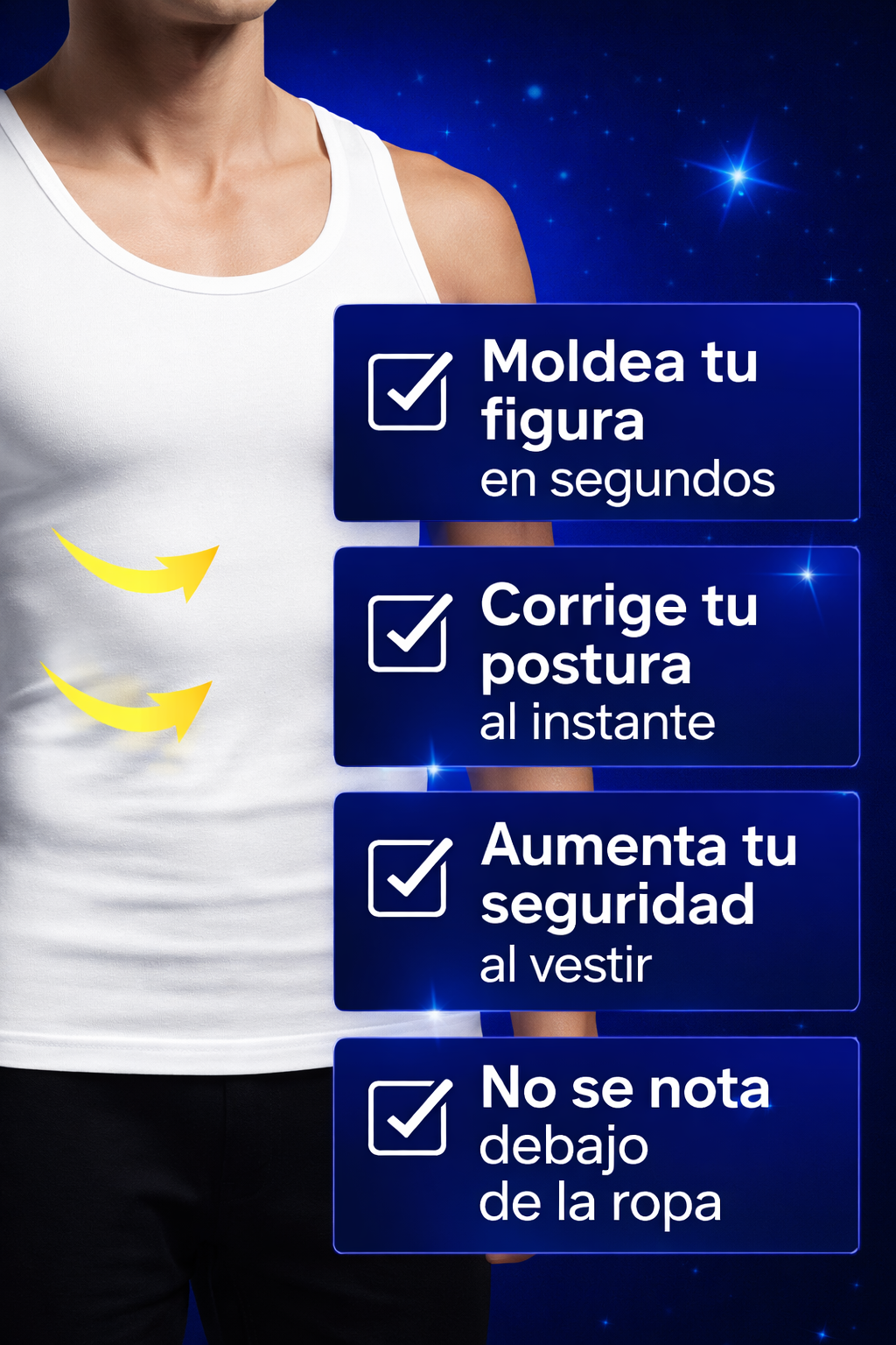 CAMISILLA DE HOMBRE 2658