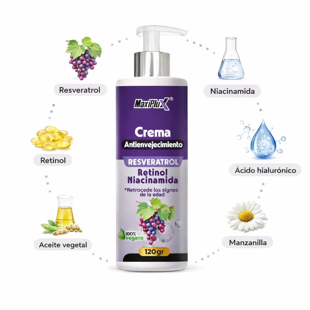 Crema Rejuvenecedora Resveratrol